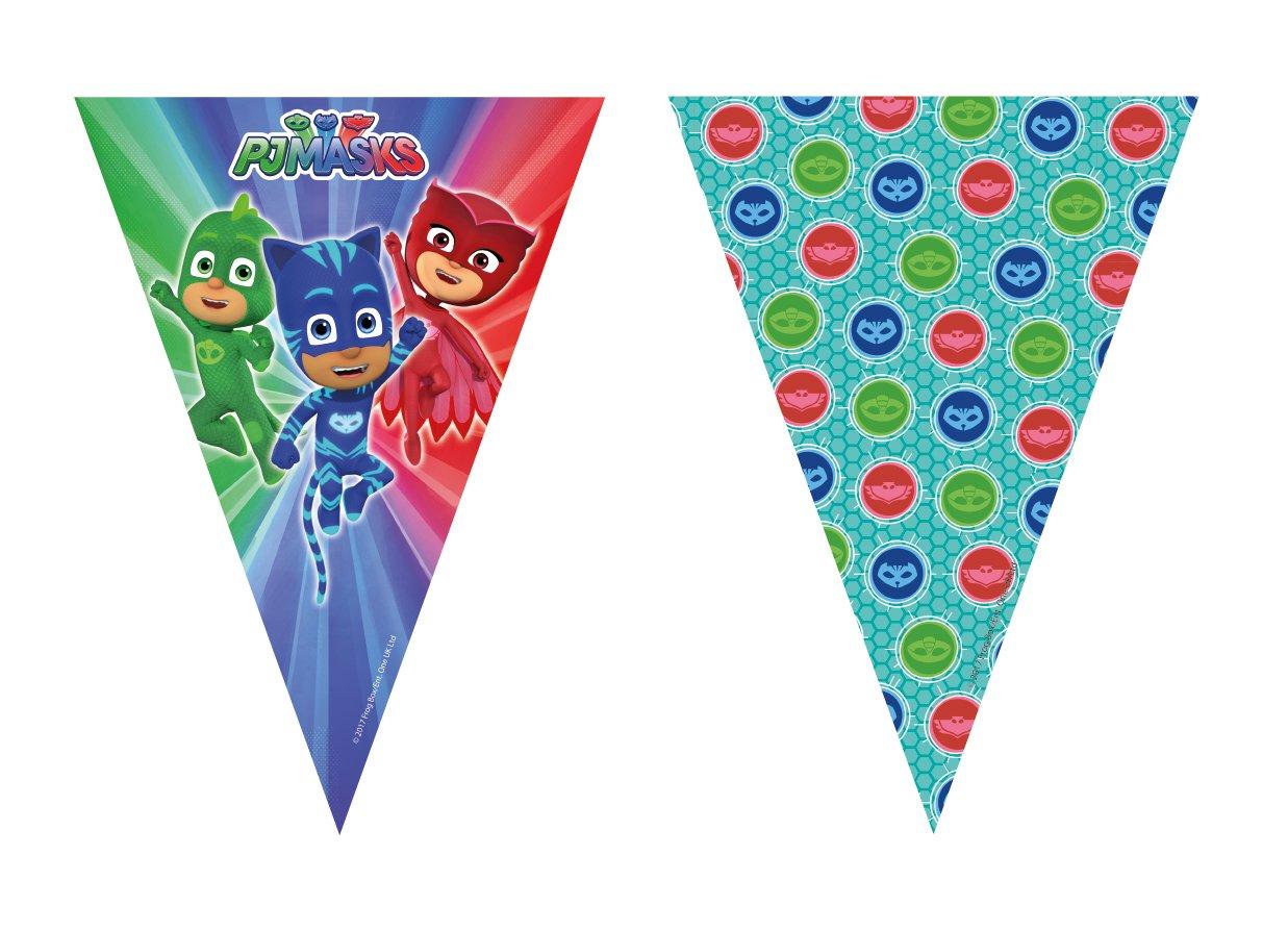 Procos  Triangolo banner PJ Masks, 9 puntini 