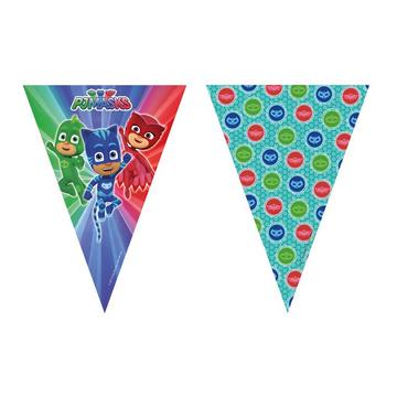 Triangolo banner PJ Masks, 9 puntini