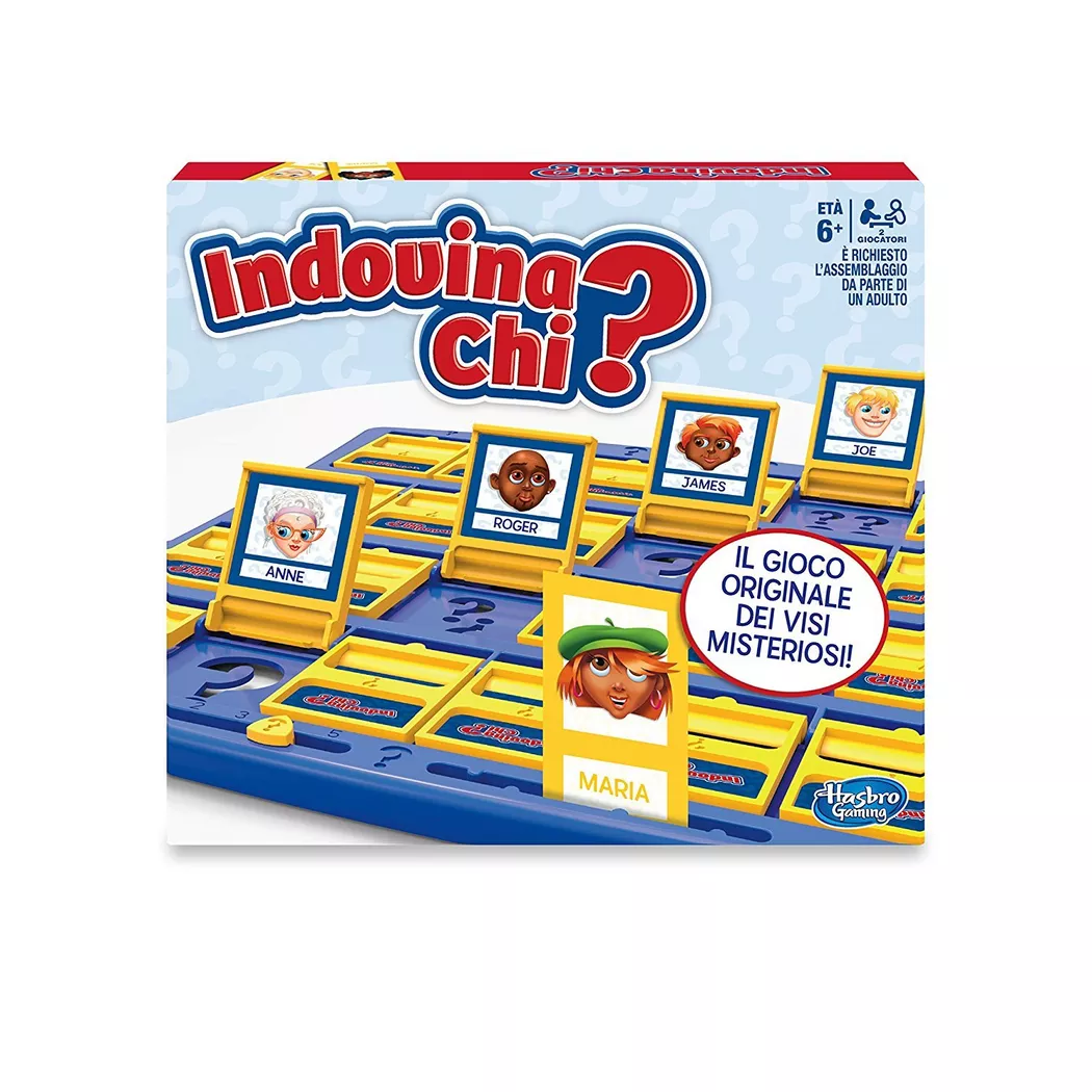 Hasbro Games - Indovina chi?, Italienisch, Multicolor