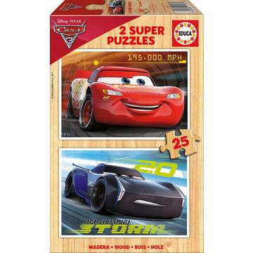 Disney Cars puzzle 2x25 pièces