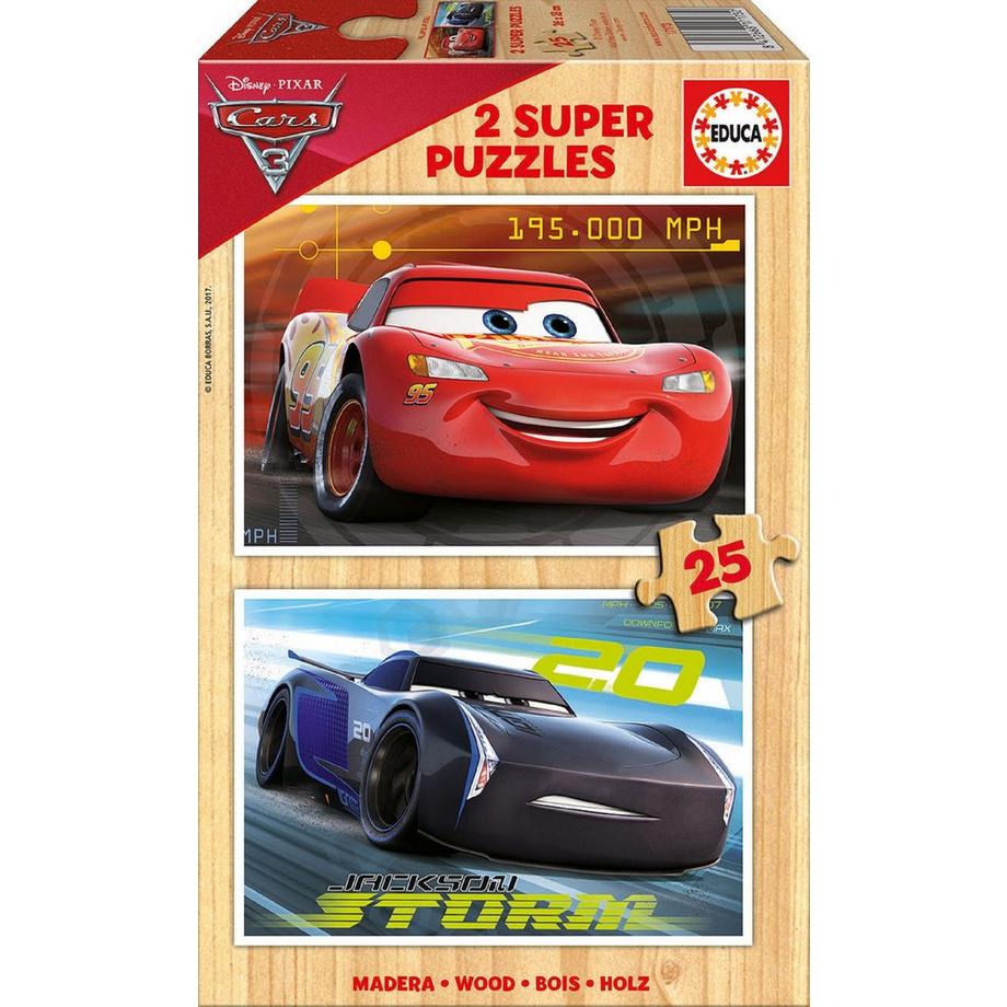 Disney Cars puzzle 2x25 pièces