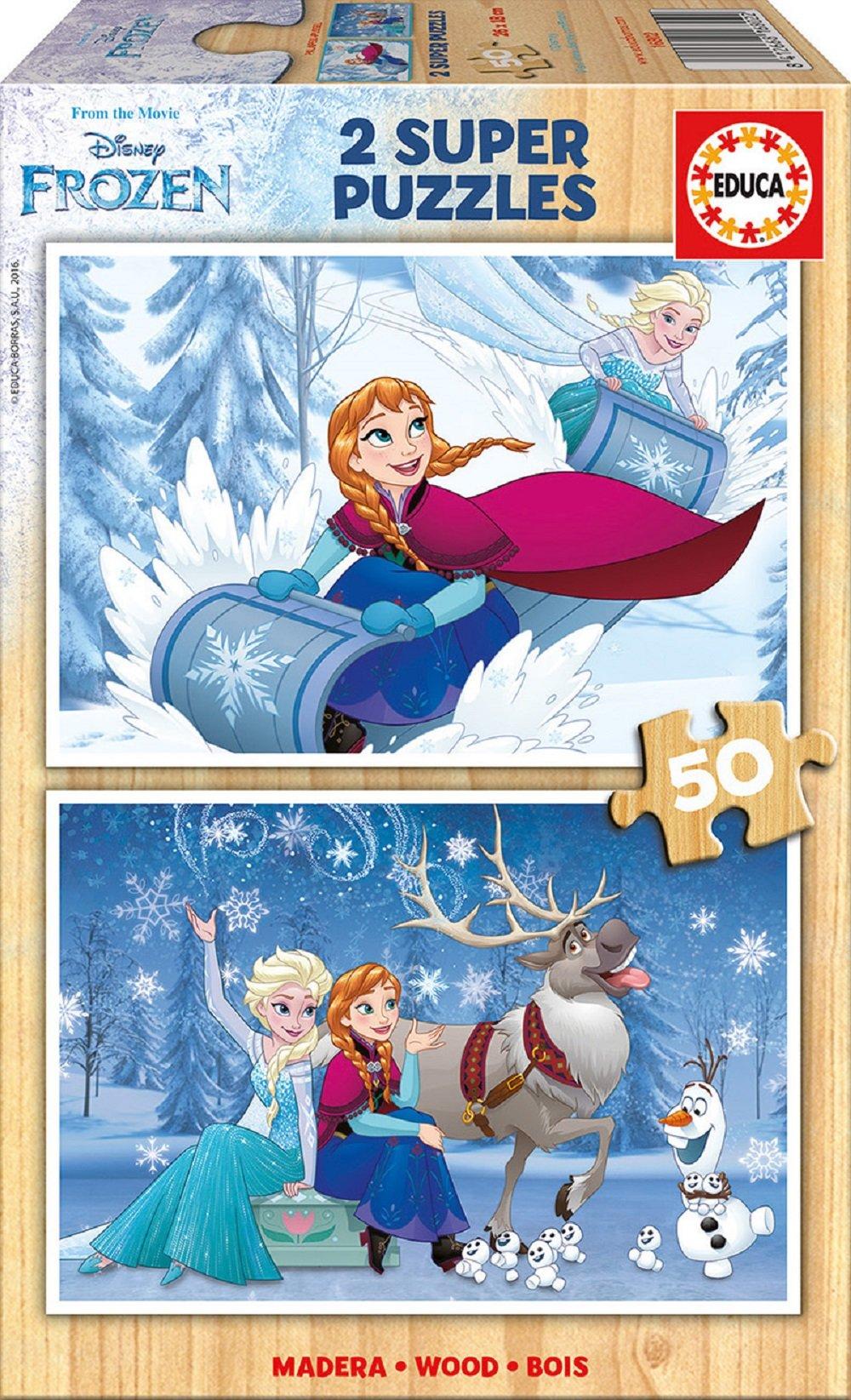 Image of Educa Disney Frozen Puzzle 2x25 Teile