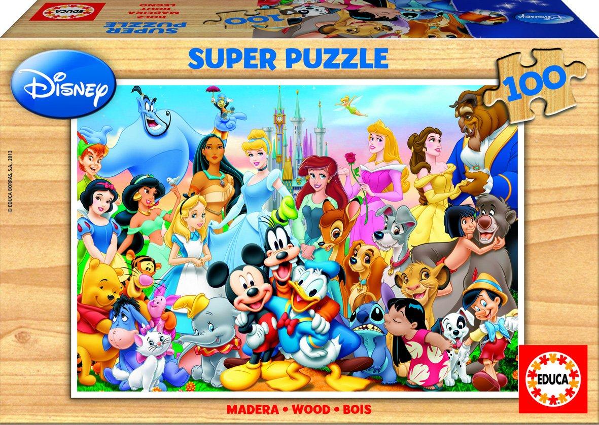 Educa  World Of Disney Puzzle 100 Teile 