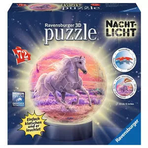 Puzzle chevaux sur la plage, 72 pièces