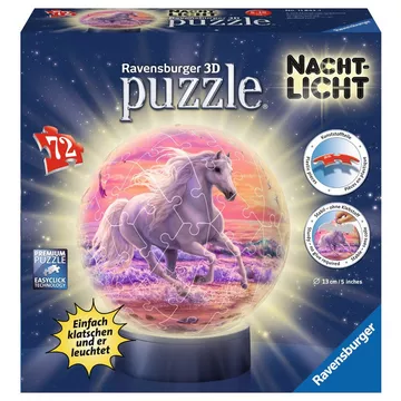 Puzzle Pferde am Strand, 72 Teile