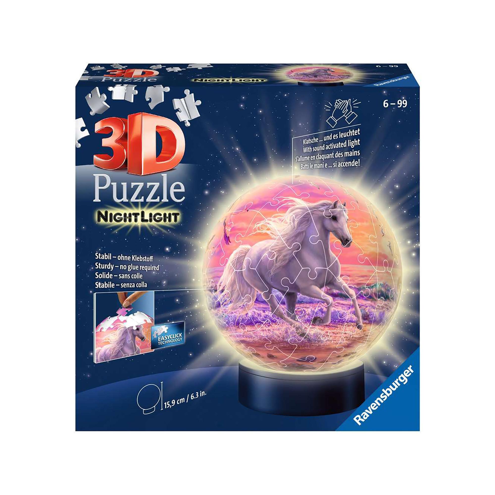 Ravensburger  Puzzle chevaux sur la plage, 72 pièces 