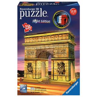 Carlit  3D Puzzle Triumphbogen, Night Edition, 72 Teile 