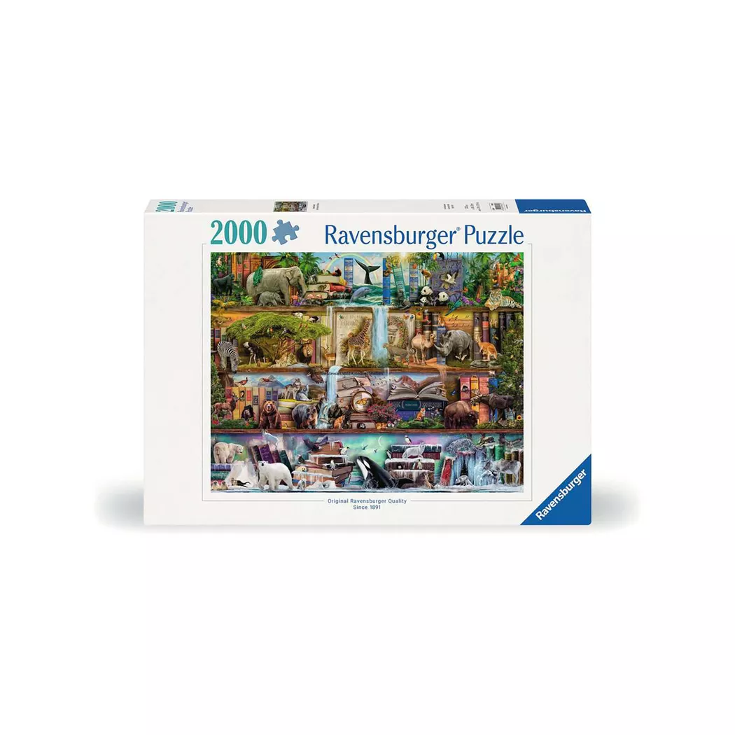Ravensburger - Puzzle grossartige Tierwelt, 2000 Teile