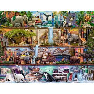 Ravensburger  Puzzle animali selvatici, 2000 pezzi 