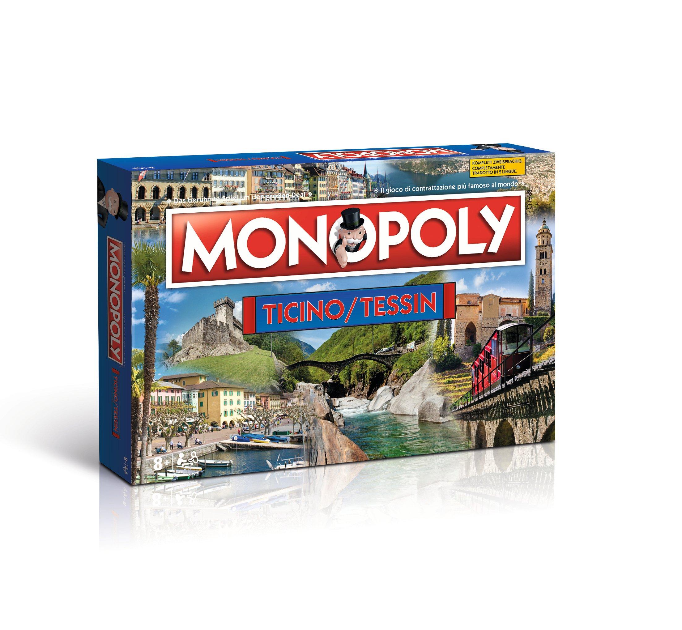 Monopoly  Monopoly Ticino/ Tessin, Italienisch Deutsch 