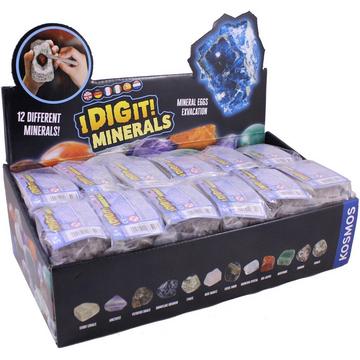 Oeuf minéral, assortment aléatoire