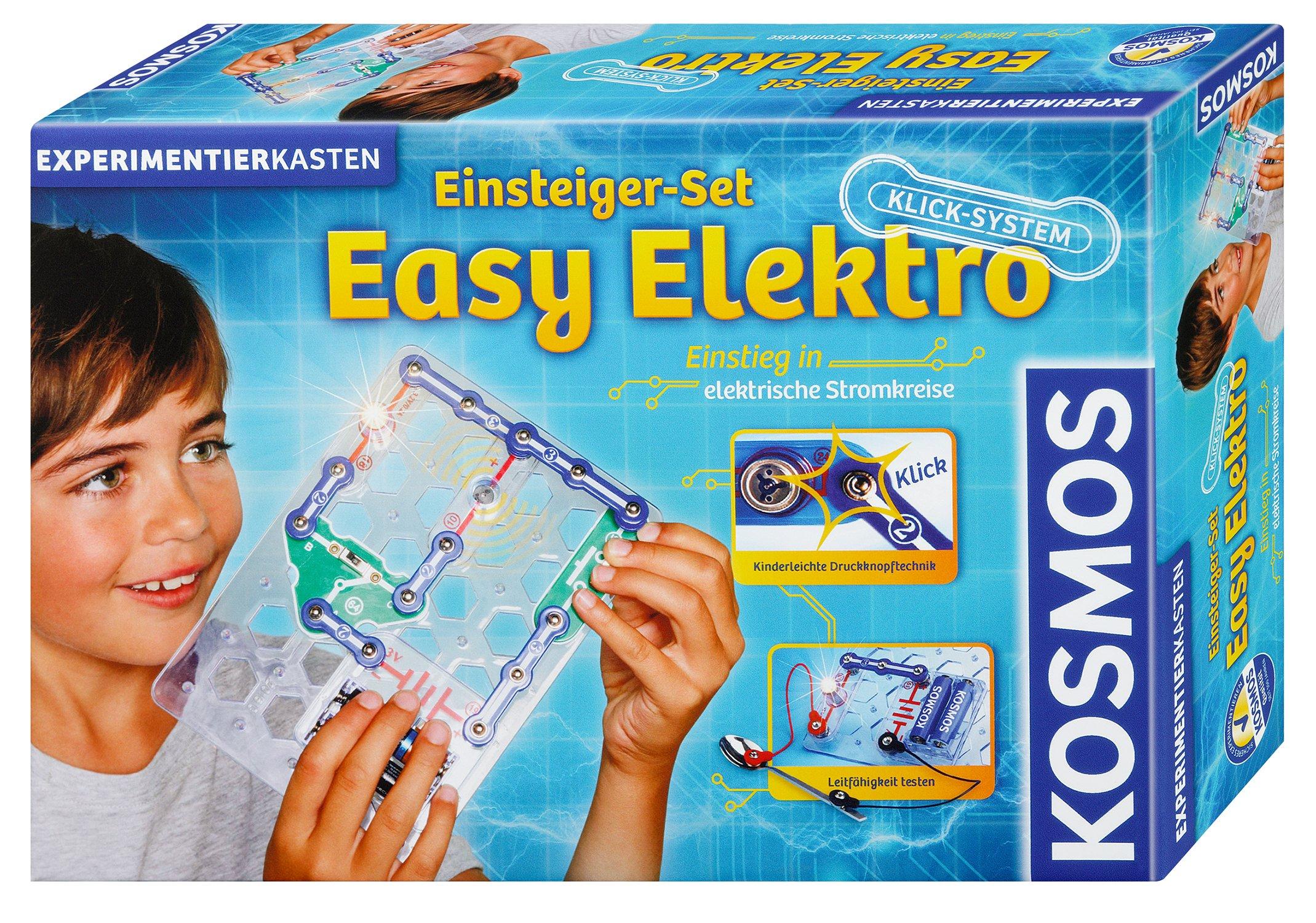 Kosmos  Einsteiger-Set Easy Elektro - Einstieg in elektrische Stromkreise, Deutsch 