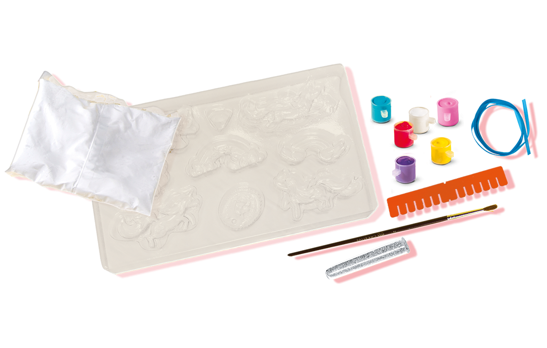 SES  Moulage et peinture Licornes 