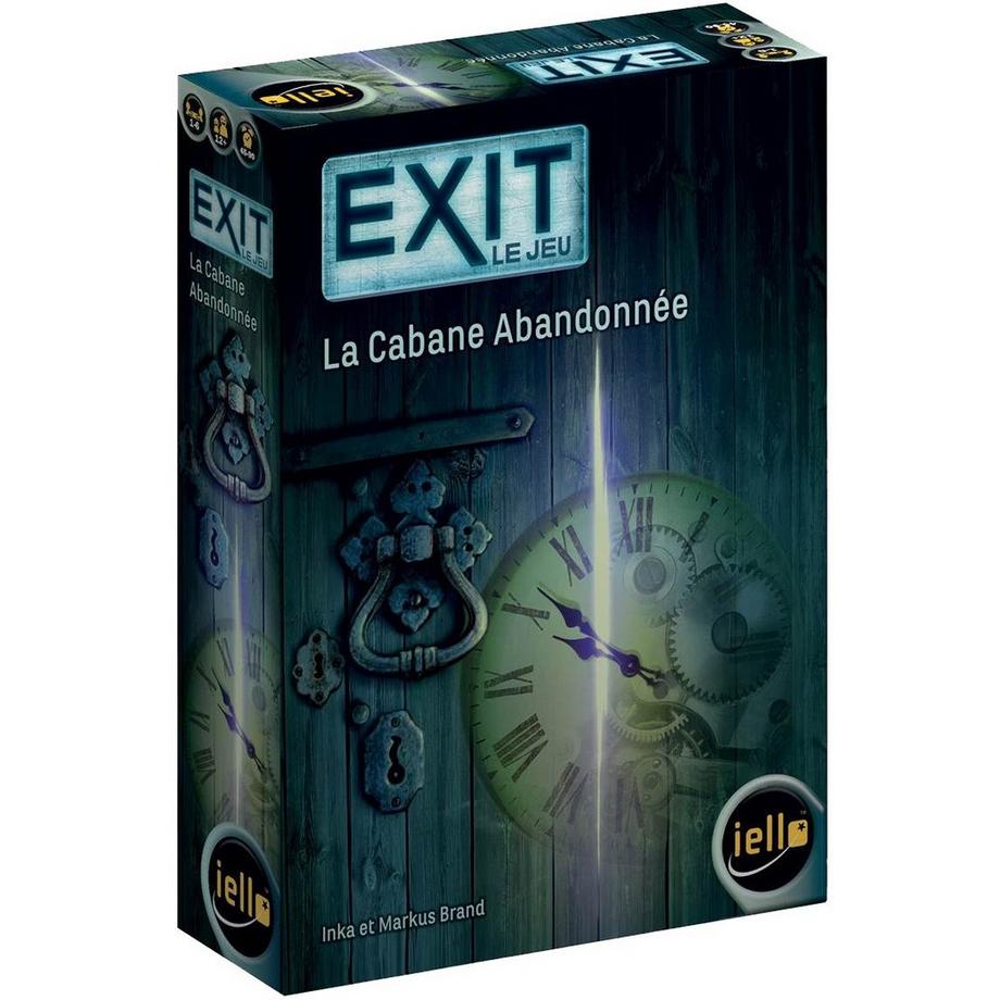 iello  Escape Room EXIT Le Jeu, la cabane abandonnée, Français 