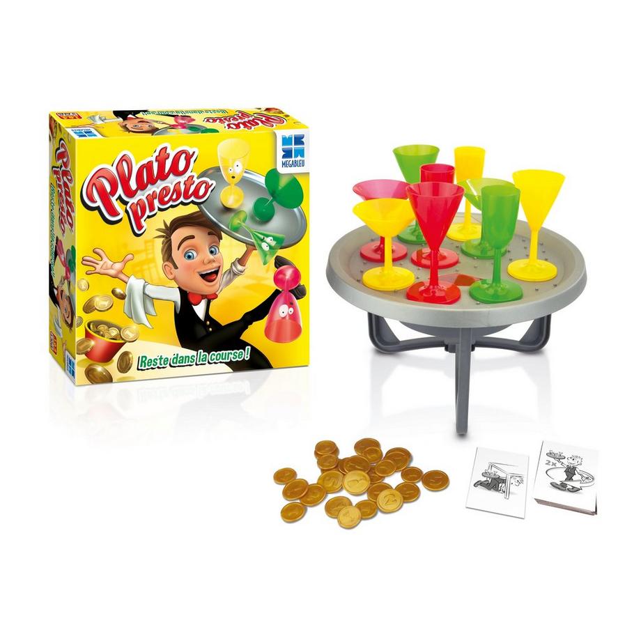 MEGA BLEU  Plato Presto, Französisch 