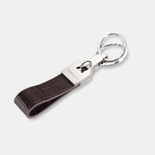 MORELLATO Kroko-geprägter Leder Schlüsselanhänger  