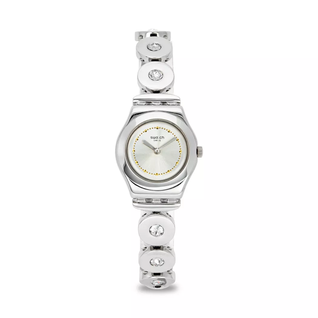 Swatch - Analoguhr, Time to Swatch, 25mm, Silberfarben 2