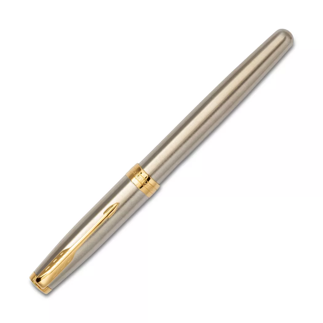 Füllfederhalter Parker Sonnet Edelstahl GT mittel
