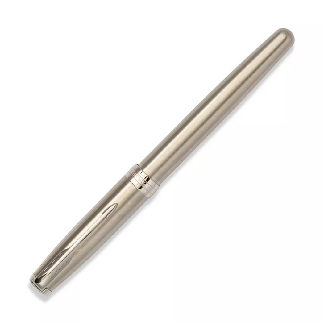 Parker Sonnet Stainless Steel Silver Fountain Pen Finish, none