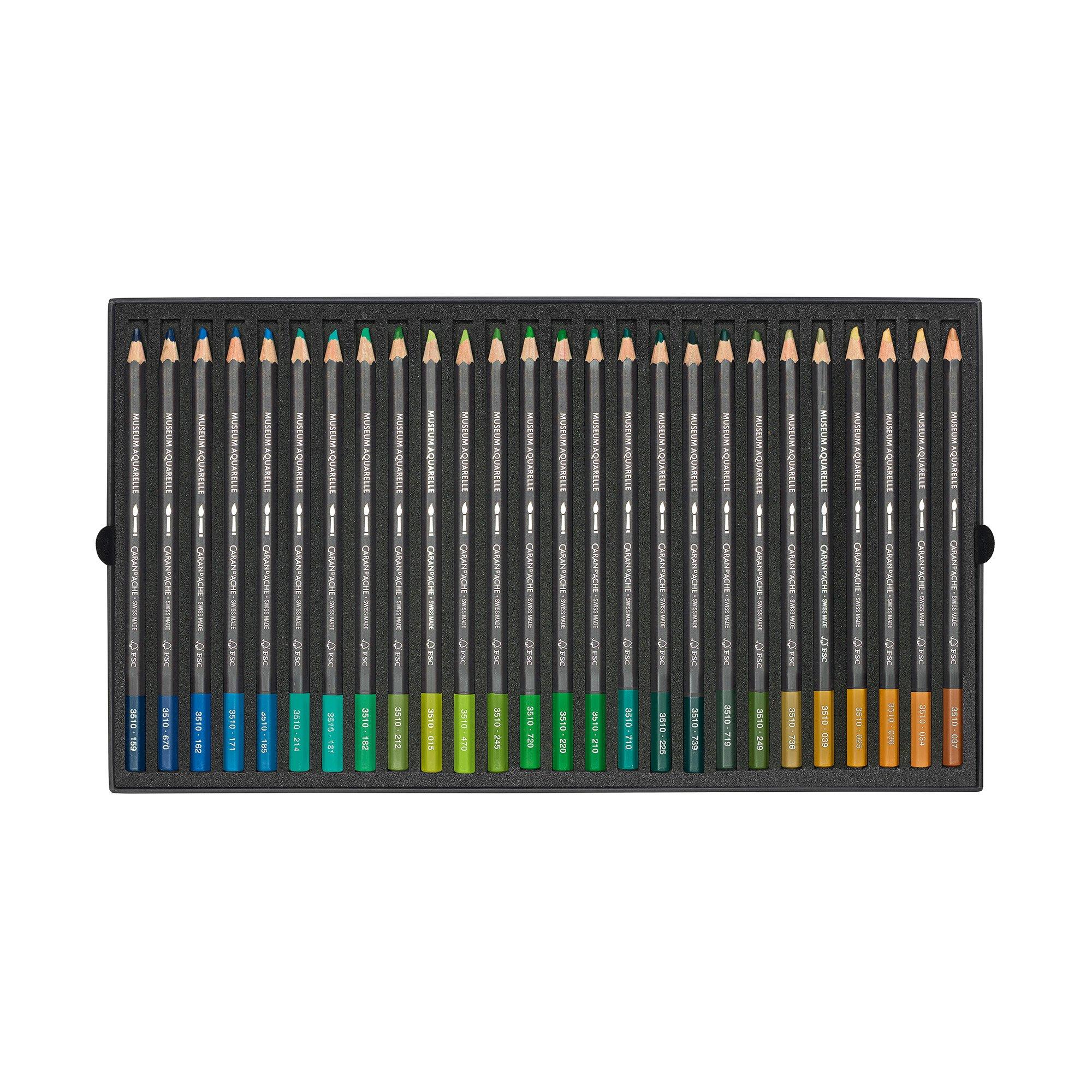 Caran d'Ache Crayons de couleur Museum Aquarelle 