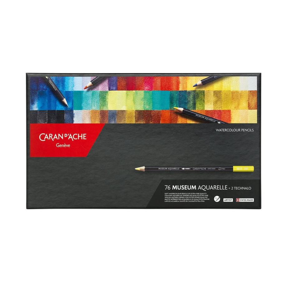 Caran d'Ache Matite colorate Museum Aquarelle 