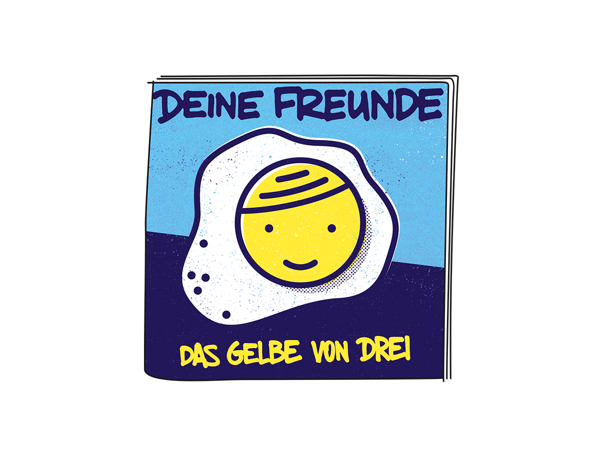 Tonies  Figurina Deine Freunde das Gelbe von Drei, Tedesco 