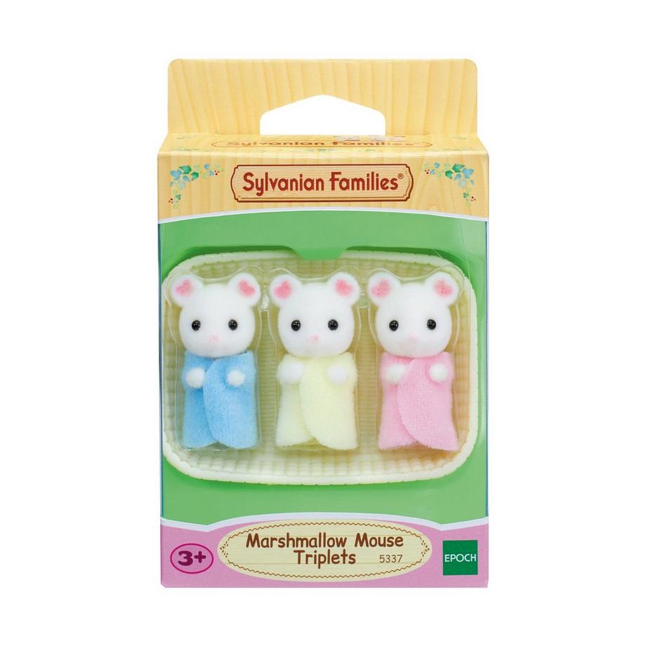 Sylvanian Families  Les triplés souris marshmallow 