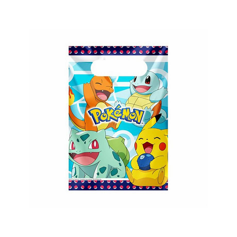 Sacchetti party Pokémon, 8 pezzi