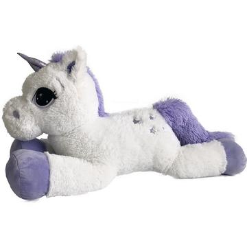 Licorne peluche couché