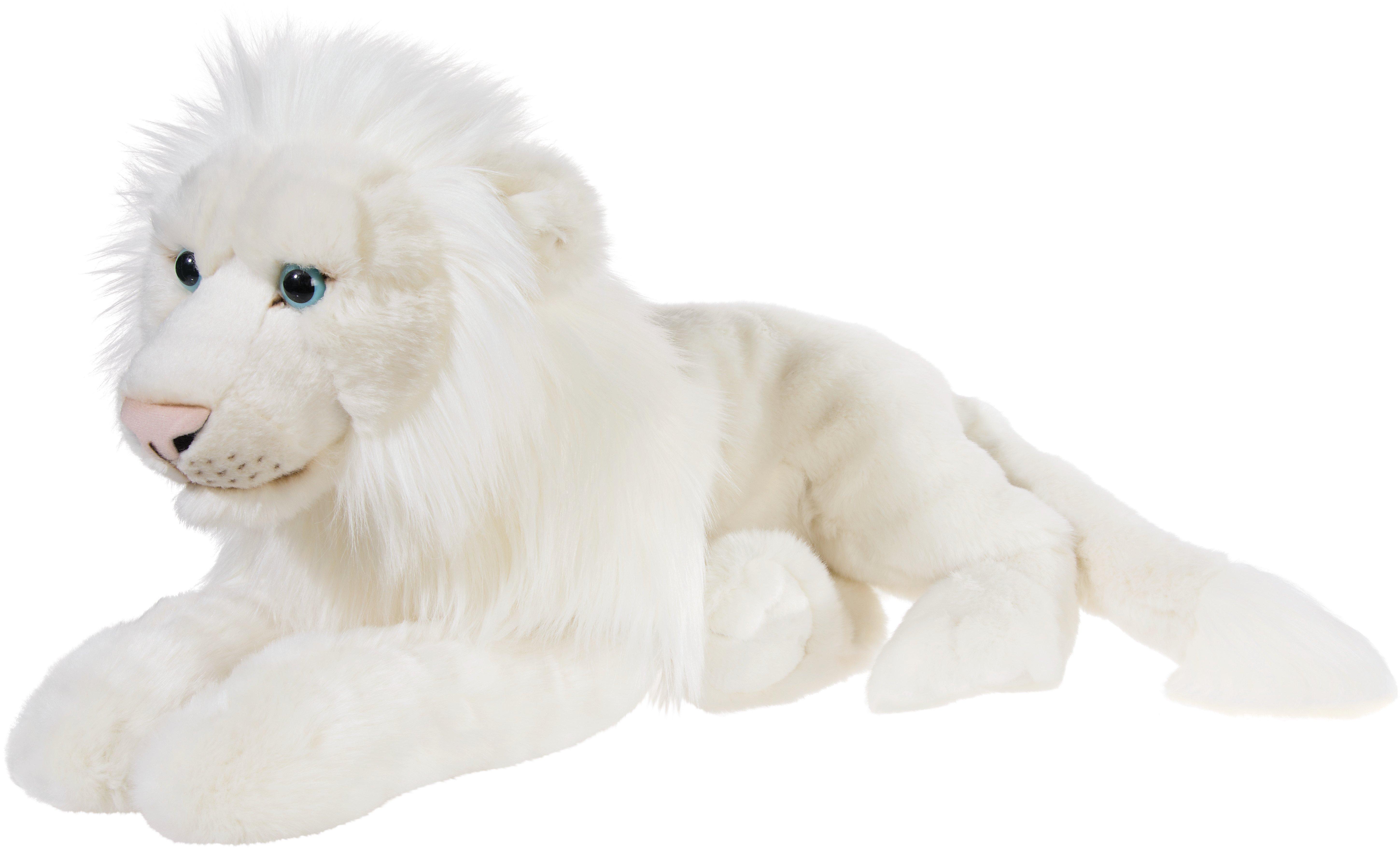 heunec  Leone peluche bianco bugiardo 