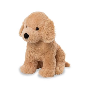 Chien Retriever peluche assis