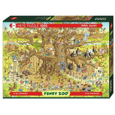 Heye  Monkey Habitat Standard 1000 Teile 