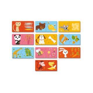 Djeco  Puzzle Duo Zu Tisch! 