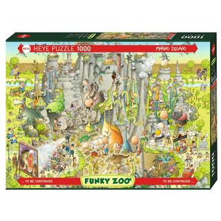 Heye  Puzzle Jurassic Habitat Standard, 1000 Teile 