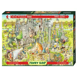 Puzzle Jurassic Habitat Standard, 1000 Teile