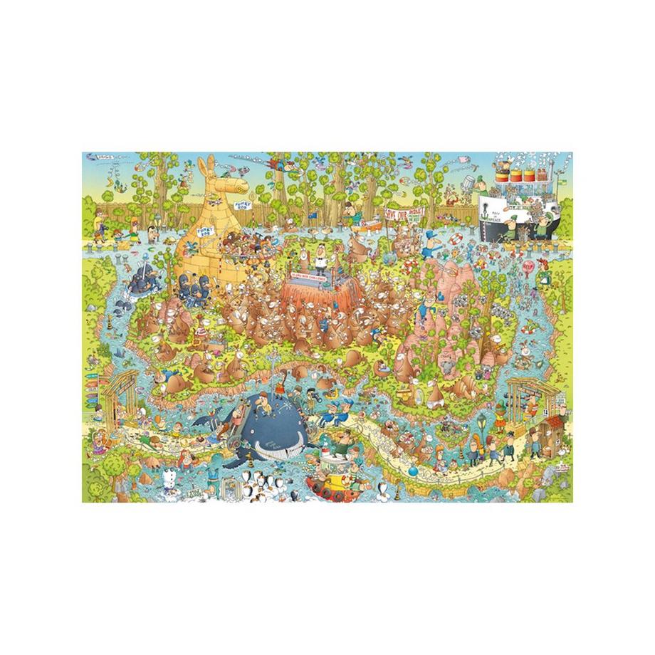 Heye  Puzzle Australian Habitat Standard, 1000 Teile 