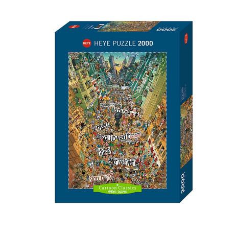 Heye  Puzzle Protest! Standard 2000, Teile 