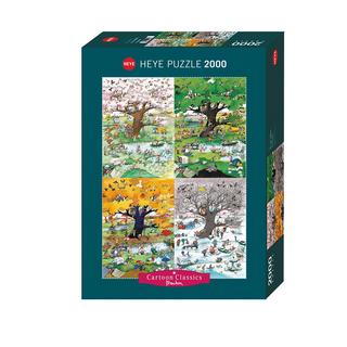 Heye  Puzzle 4 Seasons Standard, 2000 pièces 
