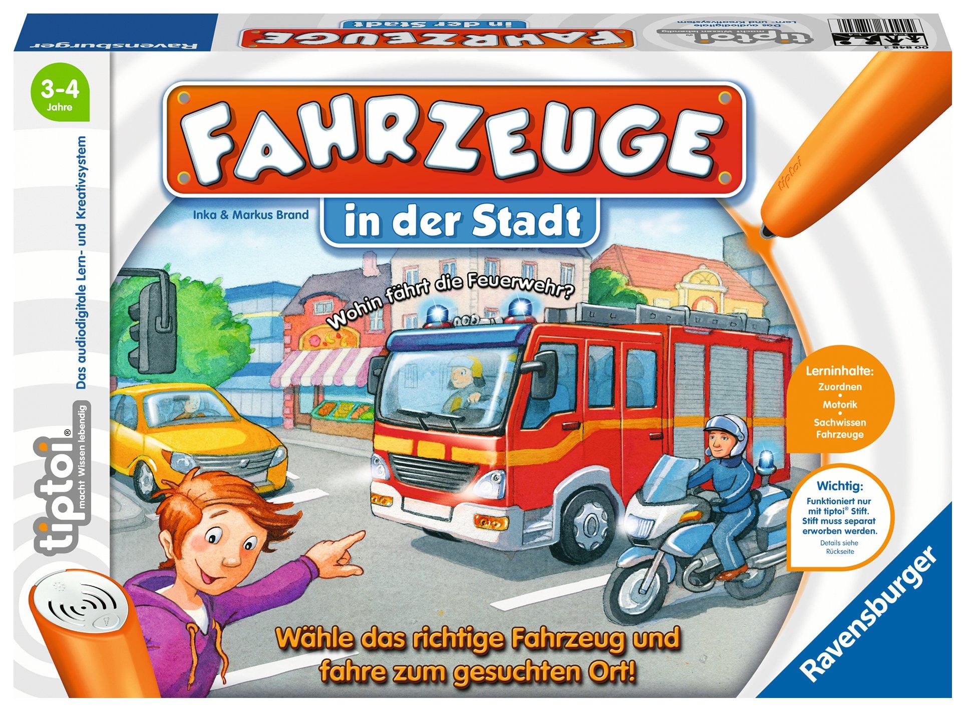 tiptoi  Fahrzeuge in der Stadt, Deutsch 