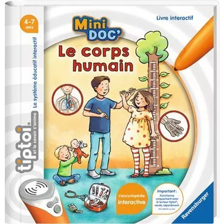 tiptoi  Mini Doc' - Le corps humain, Francese Multicolore