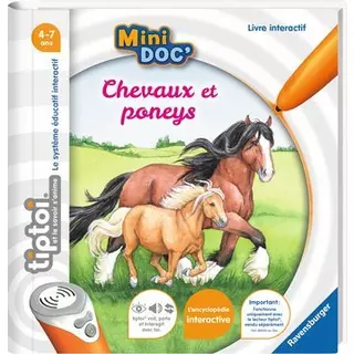 tiptoi  Mini Doc' - Chevaux et poneys, Francese Multicolore