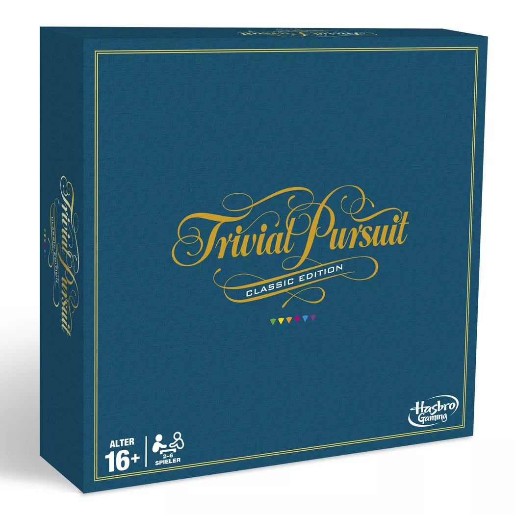 Hasbro Trivial Pursuit classic edition Brettspiel Bildend