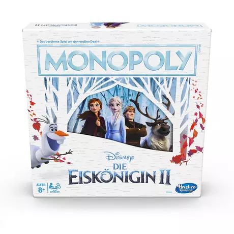 MONOPOLY  Monopoly Frozen II, Allemand Multicolor