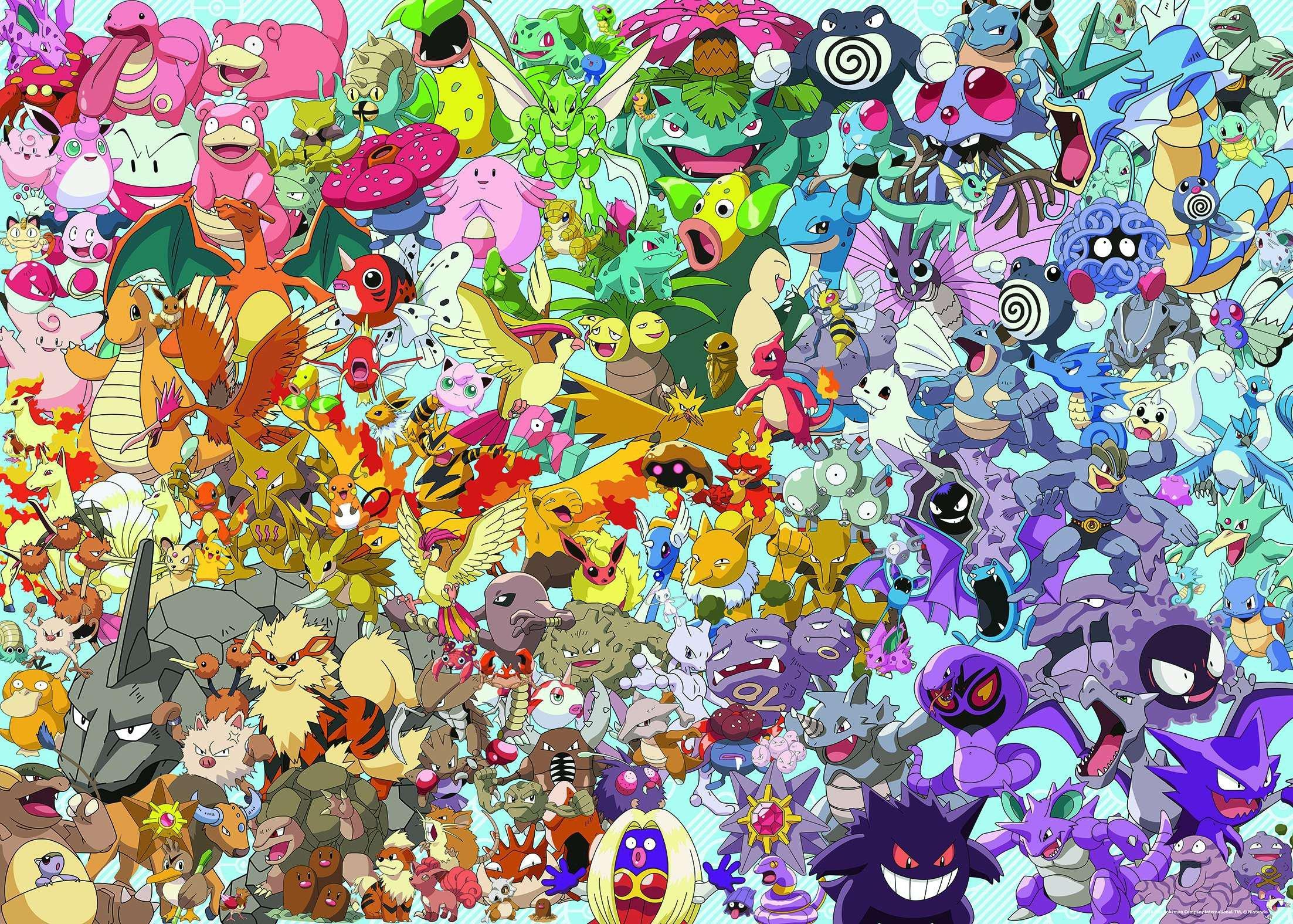 Ravensburger  Puzzle Pokémon, 1000 Pièces 