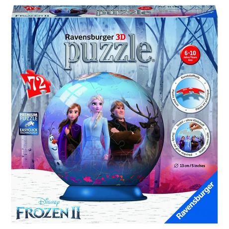 Ravensburger  3D Puzzle Ball, Frozen II 