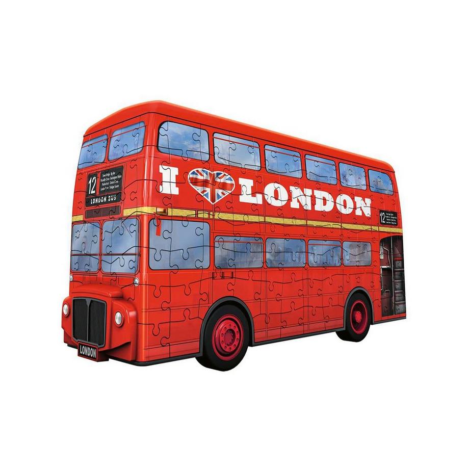 Ravensburger  London Bus 3D Puzzle, 216 Pièces 