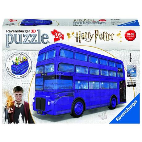 Ravensburger  Knight Bus - Harry Potter 3D, 216 Pezzi 