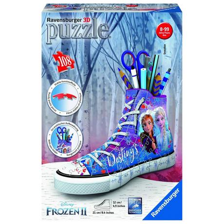 Ravensburger  3D Puzzle Sneaker - Frozen II, 108 Teile 