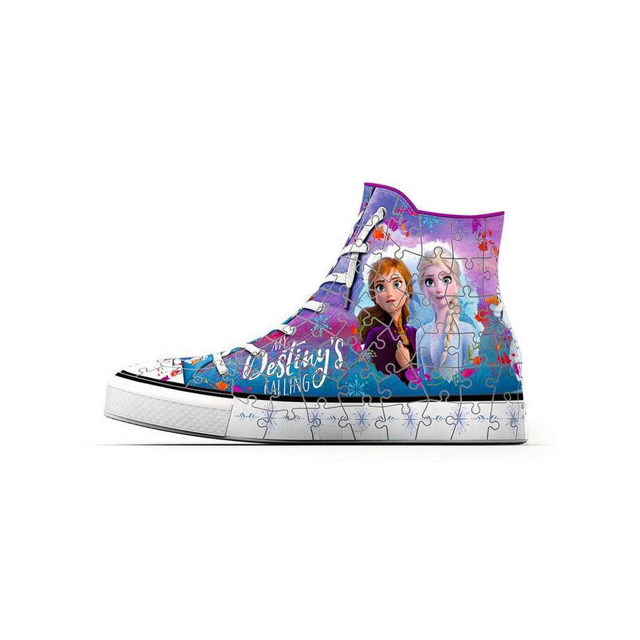 Ravensburger  Puzzle 3D sneaker - Frozen II, 108 Pezzi 