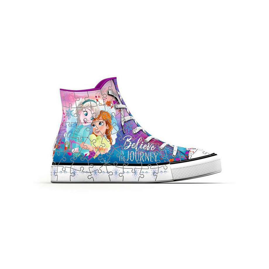 Ravensburger  Puzzle 3D sneaker - Frozen II, 108 Pezzi 